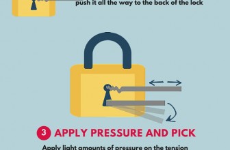 Infographic: 4 Quick And Easy Steps To Lock Picking